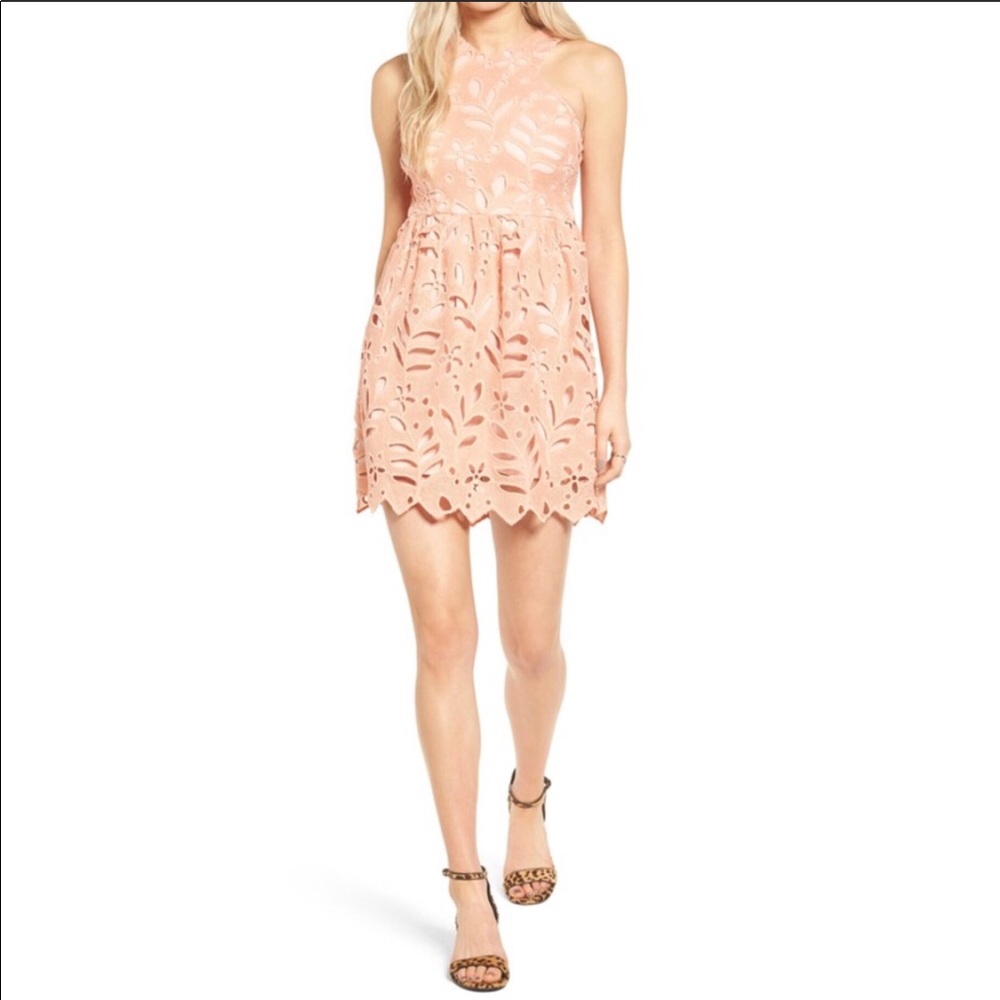 Dee Elly Floral Eyelet Dress